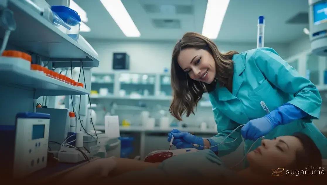 Diferença entre referência laboratorial e meta clínica da ferritina